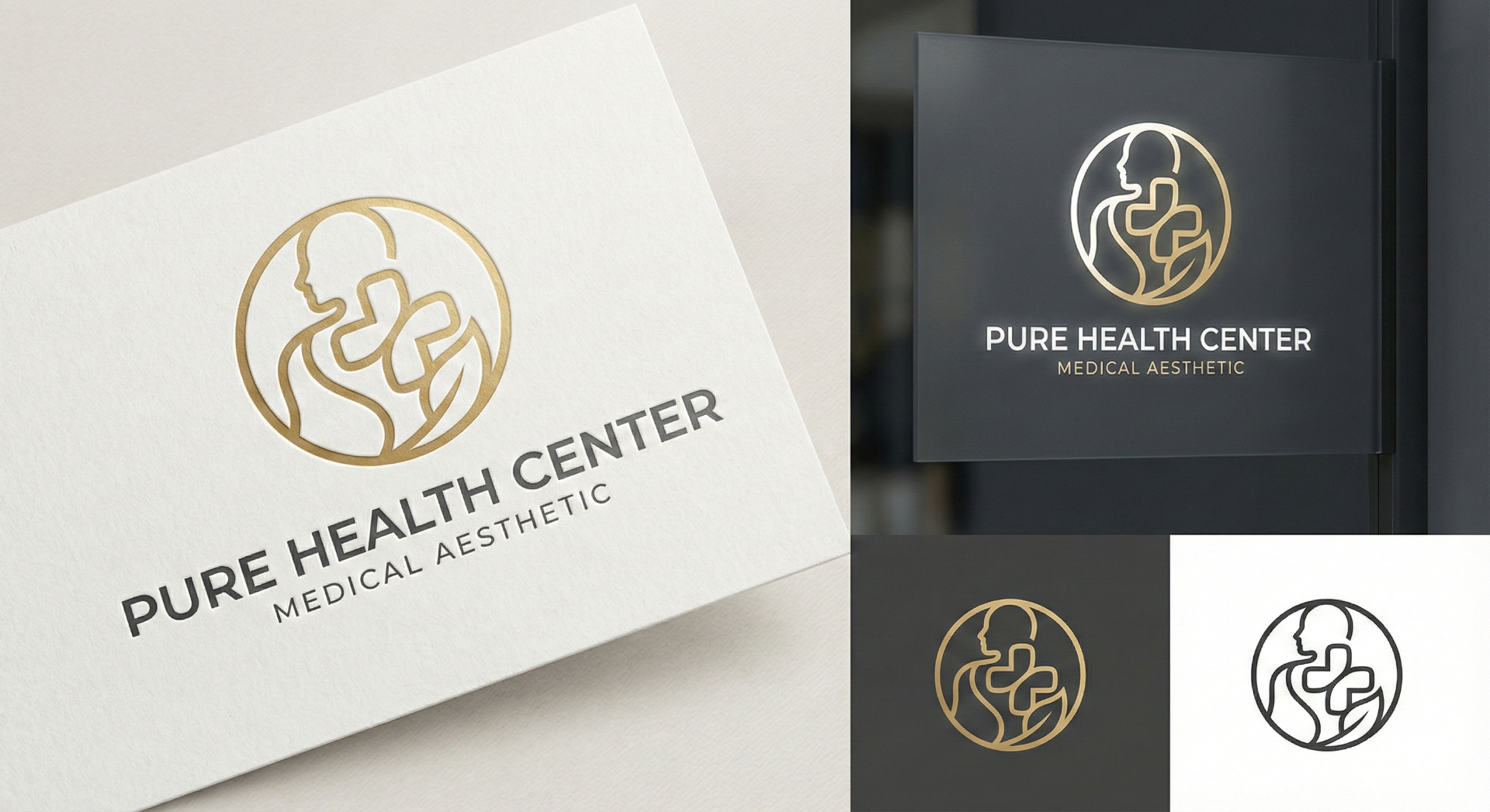 Pure Health — هوية مركز طبي