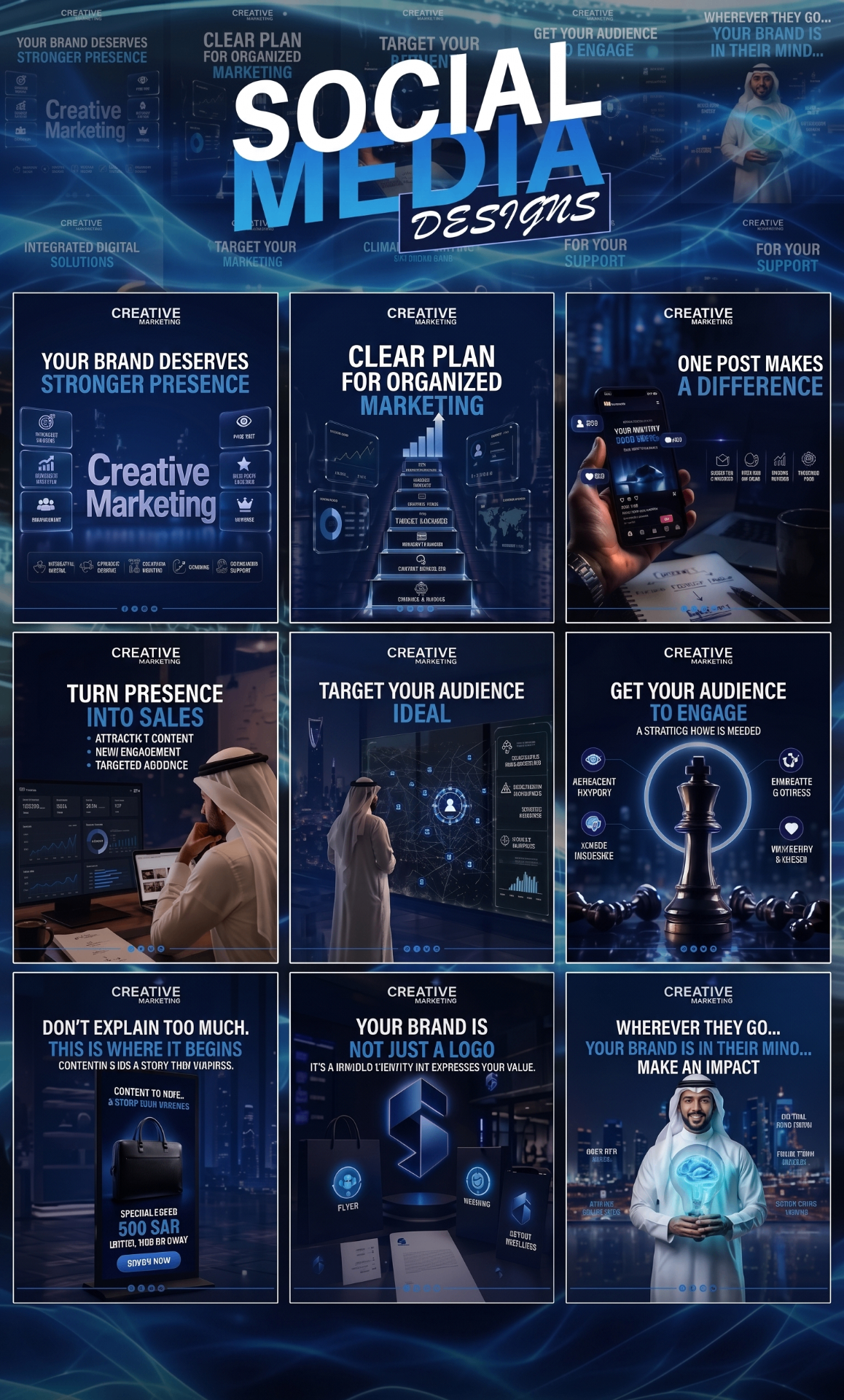 Creative Marketing — قوالب سوشيال